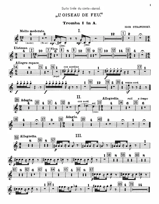 Trumpet 1, 2, 3 (A)