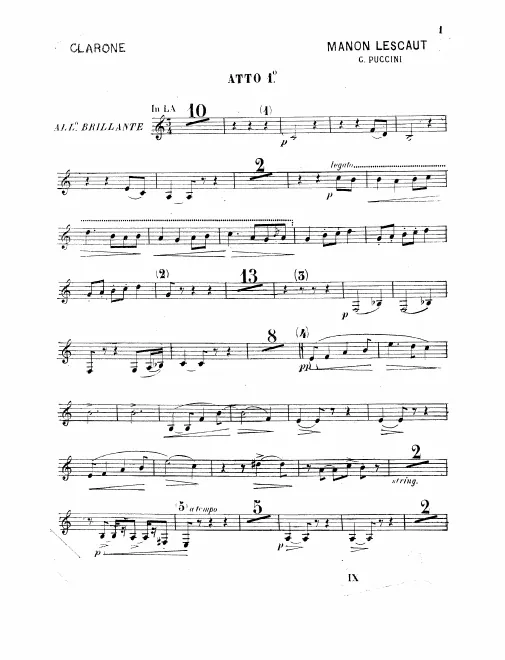 Bass Clarinet (A/B)