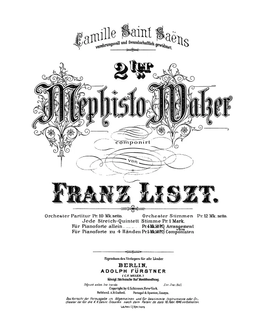 Complete Score (S.515), including title pages