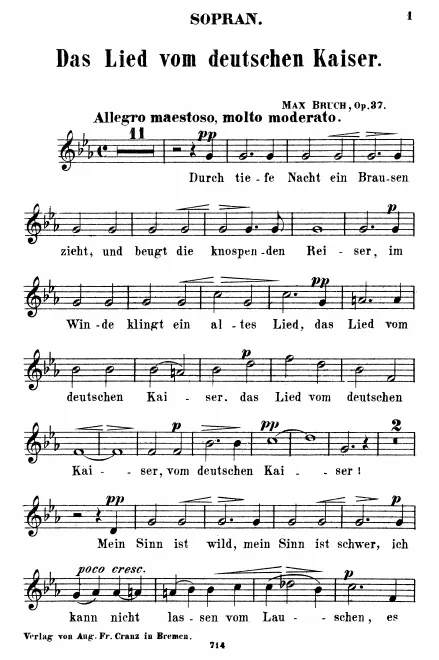 Choral Parts (black and white)