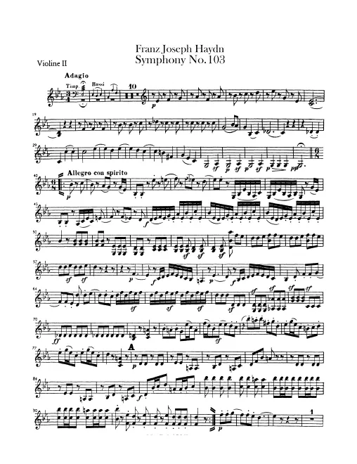 Violins II