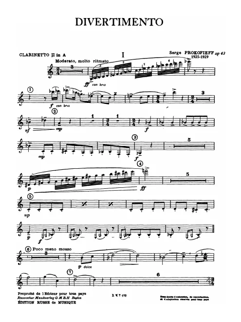 Clarinet 2 (A)