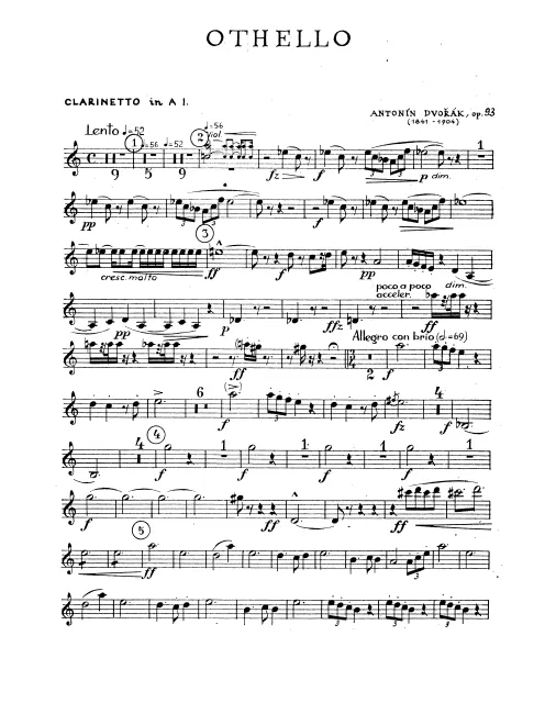 Clarinet 1, 2 (A)