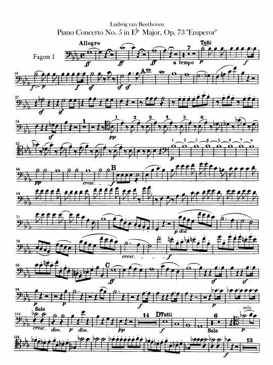Bassoon 1, 2