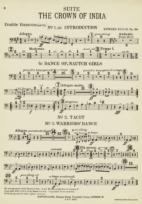 Contrabassoon (ad lib.)