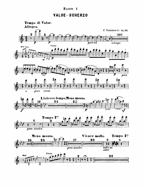 Flute 1, 2