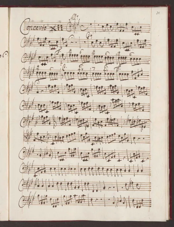 Continuo (Cellos, Basses, Keyboard)