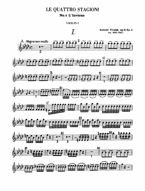 Violins I