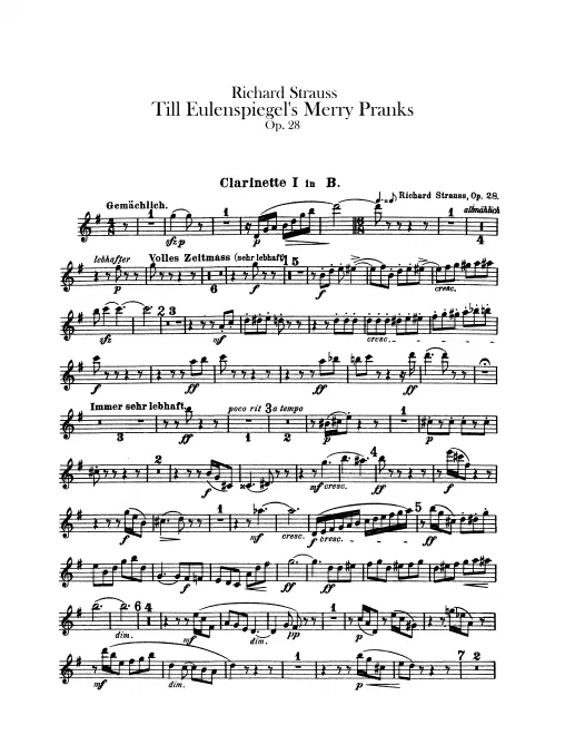 Clarinet 1 (B)