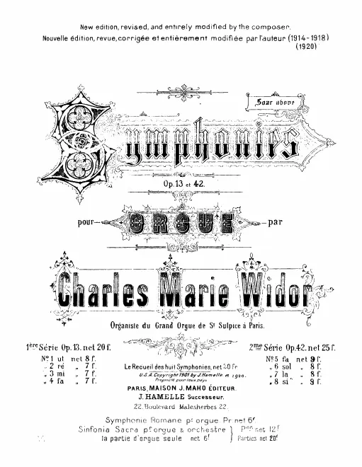 Complete Score (1918 revision) (Letter 300dpi render)