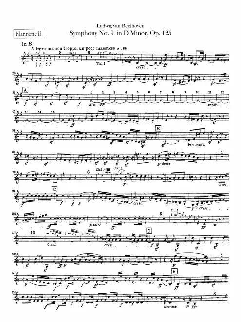 Clarinet 2 (B/C/A)