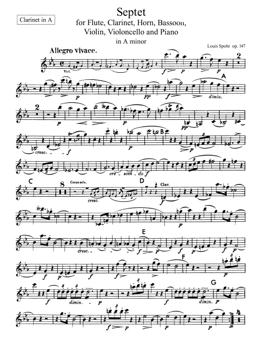 Clarinet (A)