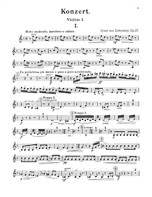 Violins I