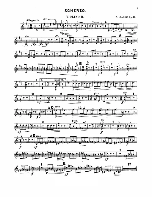 Violins II