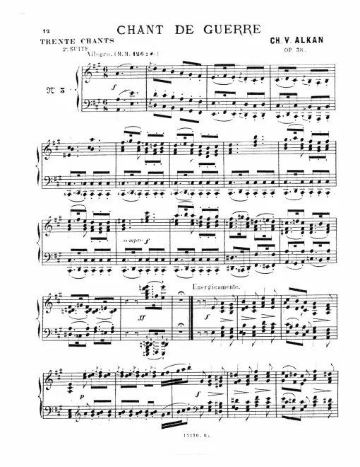 9. Chant de Guerre (Allegro)
