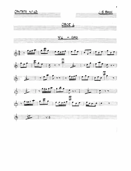 Oboe 1, 2, 3