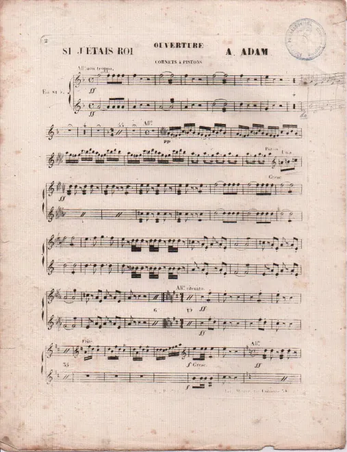 Cornet 1/2 (B)