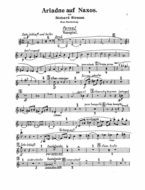 Horn 1 (E/F/E/D)