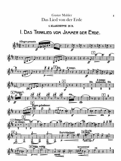 Clarinet 1 (B)
