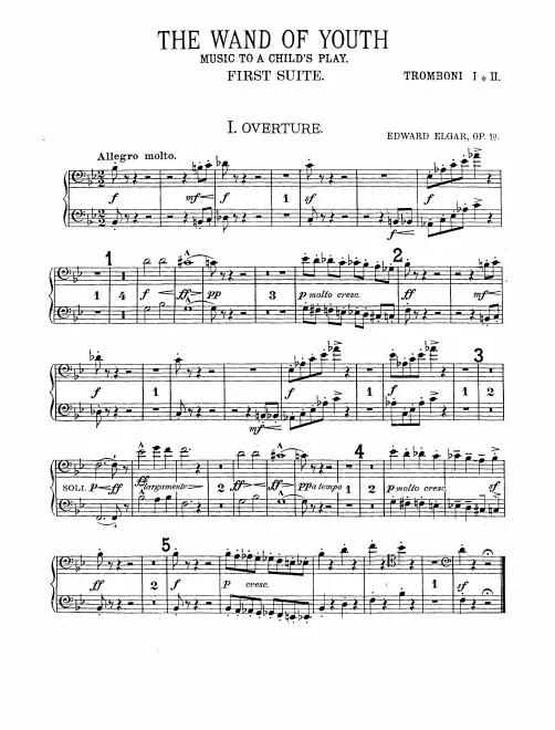 Trombone 1/2, Bass Trombone, Tuba