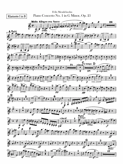 Clarinet 1 (B)