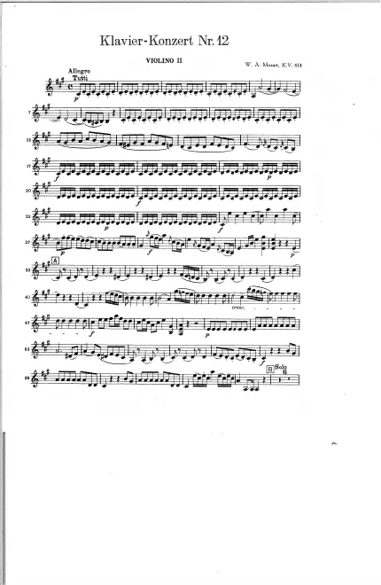 Violins II