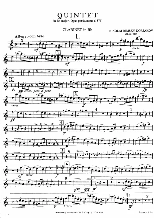 Clarinet (B)