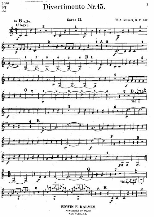 Horn 2 (B alto/F)