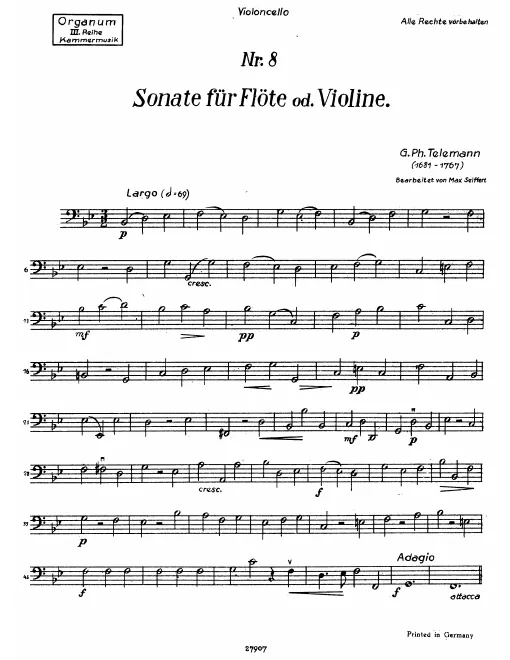 Cello Part