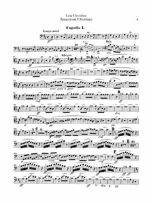 Bassoon 1, 2