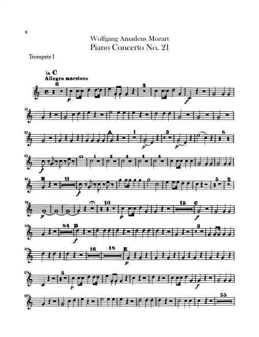 Trumpet 1, 2 (C)