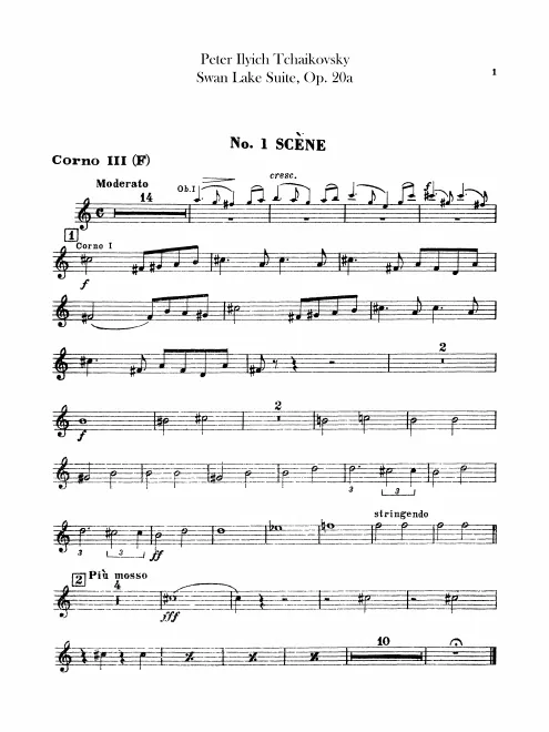 Horn 3, 4 (F)