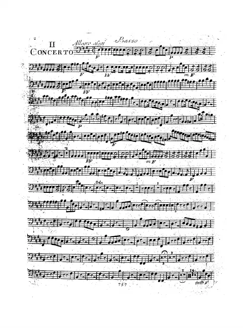 Continuo (Cellos, Basses)