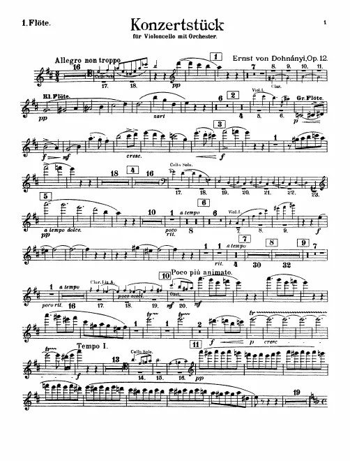 Flute 1, 2
