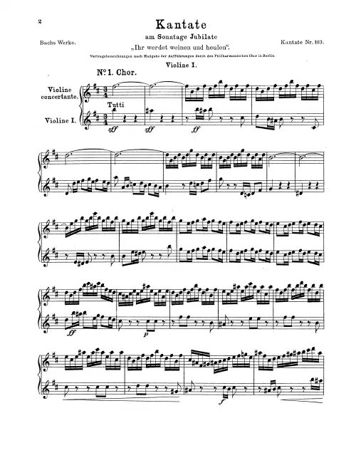 Violins I