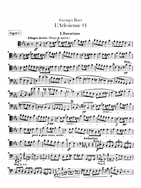 Bassoon 1, 2