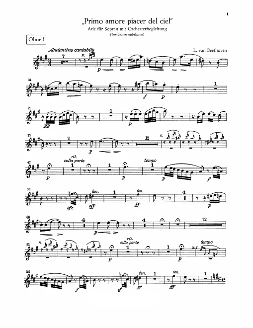 Oboe 1, 2