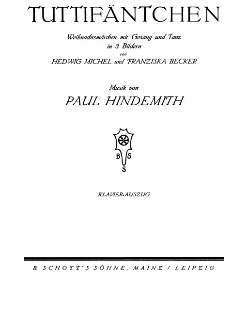 Vocal Score