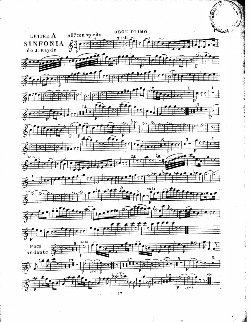 Oboe 1, 2
