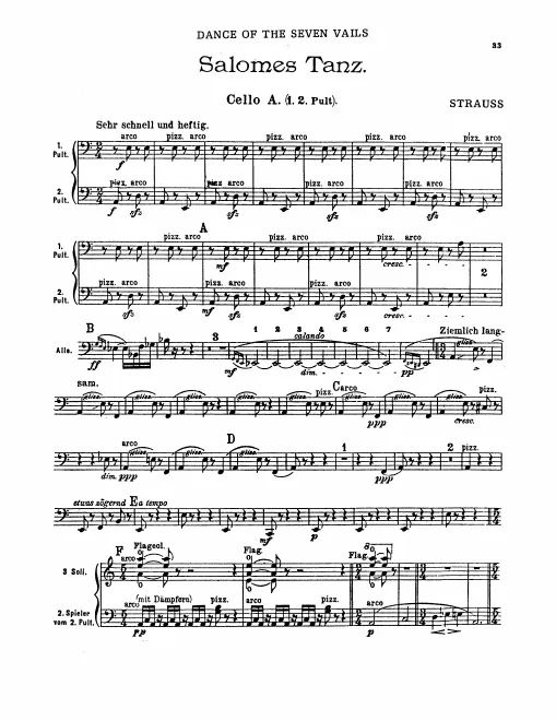 Cellos (A, B)