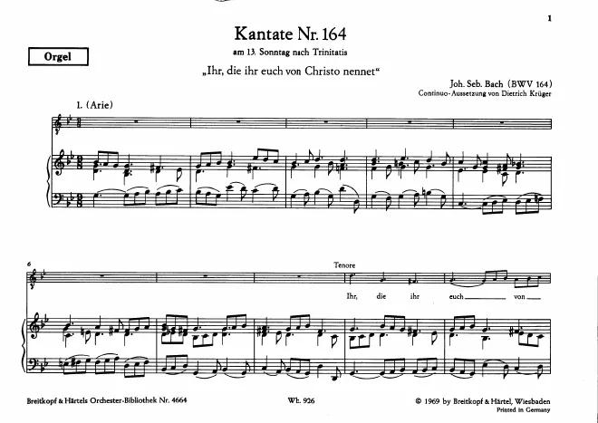 Continuo (Organ)
