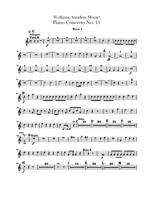 Horn 1, 2 (C)