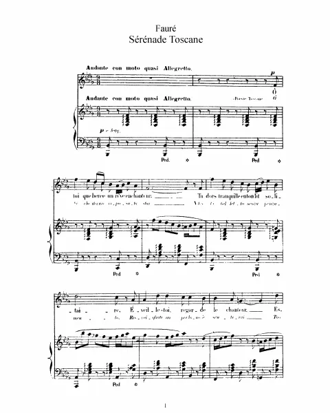 Complete Score (Original key, )