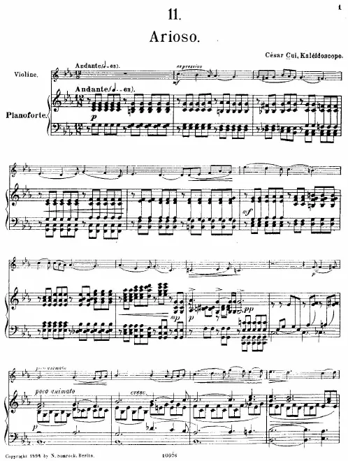 11. Arioso