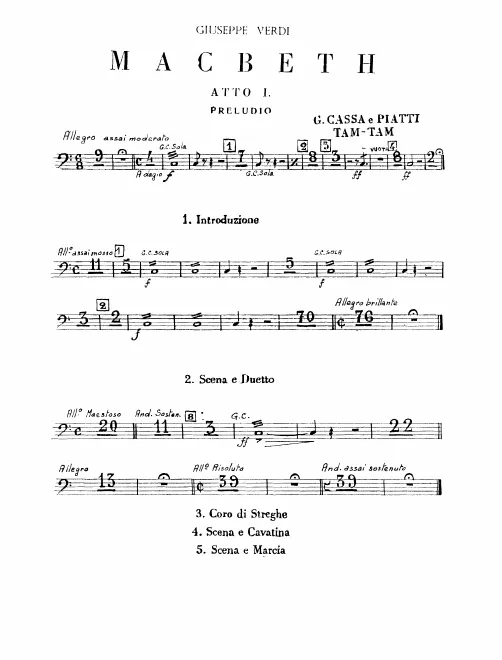 Bass Drum/Cymbals/Tam-Tam