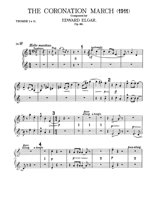 Trumpet 1/2 (B), 3 (B)