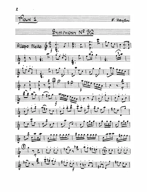 Violins I