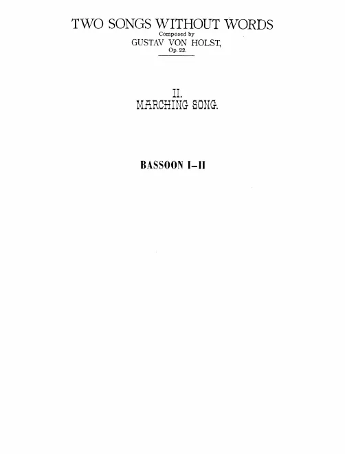 Bassoon 1/2
