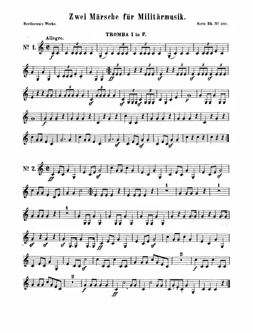 Trumpet 1, 2 (F)