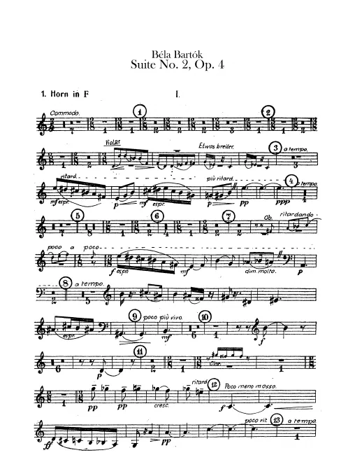 Horn 1, 2, 3